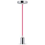 V-TAC Lampadario LED a Cilindro in Metallo con Por...