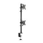Supporto da scrivania Tooq per 2 monitor verticali...