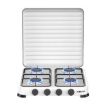 Cucina a gas Muvip Vulcano con 4 fuochi - Coperchi...