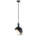 V-TAC Lampadario LED con Paralume in Alluminio e P...