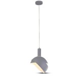 V-TAC Lampadario LED con Paralume in Alluminio e P...