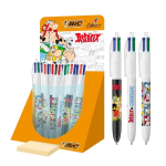 Set di 30 penne a sfera retrattili Bic Asterix a 4...