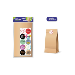Confezione da 10 buste in carta kraft Bismark da 5...