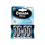Confezione da 4 batterie al litio Cegasa AA FR6 da...