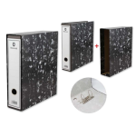 Cartella portadocumenti Bismark A4 AZ effetto marm...