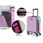 Valigia trolley da cabina rigida Lagart da 20" - 5...
