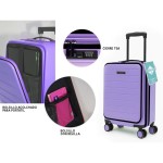 Valigia trolley da cabina rigida Lagart da 20" (55...