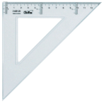 Set quadrato Safta Cristal 20cm - Plastica traspar...