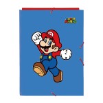 Cartella Safta Super Mario World con 3 alette - Co...