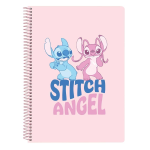 Quaderno a spirale Safta Stitch Ohana - Formato qu...