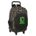 Zaino Safta Minecraft con trolley - Rimovibile - T...