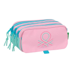 Astuccio Safta Benetton Dolce - 3 scomparti con ce...