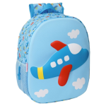 Zaino Safta Airplane 3D - Portabottiglie - Spallac...