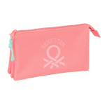 Astuccio Safta Benetton Basics - 3 scomparti con c...