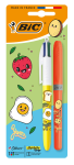 Confezione Bic 4 Colours Decors Kawaii con 1 penna...