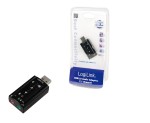 Scheda Audio Usb 2.0 Bk (Logilink) Per Windows 10/...