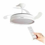 Ventilatore da soffitto Innovagoods Keteez con 4 p...