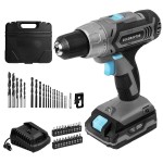Trapano avvitatore a batteria Cecotec CecoRaptor P...