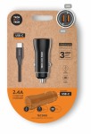 Caricabatterie da auto doppio TechOneTech + cavo d...