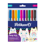 Confezione da 10 penne a sfera Pelikan Hang Stick ...