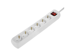 Multipresa Hama con 6 prese - Cavo da 1,4 m - Inte...