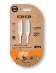 Cavo TechOneTech da USB-C maschio a USB-C maschio,...
