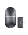 Mouse wireless ProtoArc Hubmouse con hub USB - Blu...
