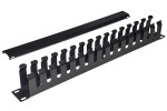 Armadio Rack Raccoglicavi 19 1U A Gabbia Nero Meta...