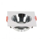 V-TAC Portafaretto LED da Incasso Quadrato GU10 Co...