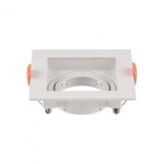 V-TAC Portafaretto LED da Incasso Quadrato GU10 Co...