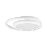 V-TAC Lampadario LED Rotondo Doppio 38W con Montag...