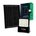V-TAC Faro LED con Telecomando e Pannello Solare 2...