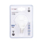 V-TAC Lampadina LED E14 5,5W P45 2700K (Blister 1 ...