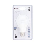 V-TAC Lampadina LED E27 9W A60 4000K (Blister 1 Pe...