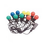 V-TAC Catenaria 5m con 10 Lampadine mini Globo LED...