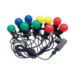 V-TAC Catenaria 10m con 20 Lampadine mini Globo LE...