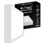 V-TAC Plafoniera LED Quadrata 18W Colore Bianco 65...