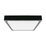V-TAC Plafoniera LED Quadrata 30W Colore Nero 6500...