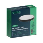 V-TAC Plafoniera LED Rotonda 18W con Telecomando e...