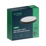 V-TAC Plafoniera LED Rotonda 24W con Telecomando e...