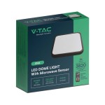 V-TAC Plafoniera LED Quadrata 36W con Telecomando ...
