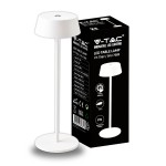 V-TAC Lampada LED da Tavolo 2W Colore Bianco in Al...