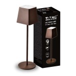 V-TAC Lampada LED da Tavolo 2W Colore Corten in Al...