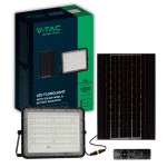 V-TAC Faro LED con Telecomando e Pannello Solare 1...