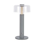 V-TAC Lampada LED da Tavolo 1W Colore Grigio e Bia...