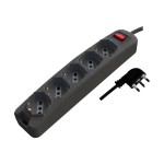 V-TAC Multipresa con 5 Prese 10/16A 2P+T Bipasso/S...