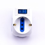 V-TAC Adattatore Multipresa con 2 Prese Laterali 1...