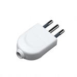 V-TAC Spina 10A 2P+T con Uscita Cavo Dritta Colore...