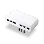 V-TAC Adattatore Multipresa con 4 Prese 10/16A 2P+...
