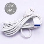 V-TAC Prolunga di Corrente 5m con Spina Bipasso 2P...